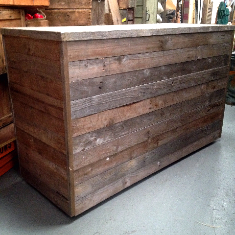 BAR, Rustic 1.6mW x 60cmD x 1.1mH